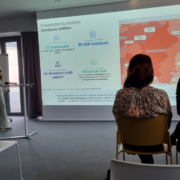 Marie-Laure Pavageau et Peggy Pellé au séminaire territorial de santé