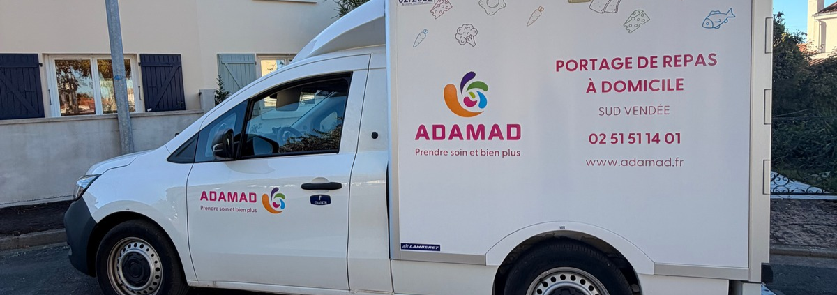 Portage de repas à domicile en Vendée : Béatrice, professionnelle de l’ADAMAD à Fontenay-le-Comte